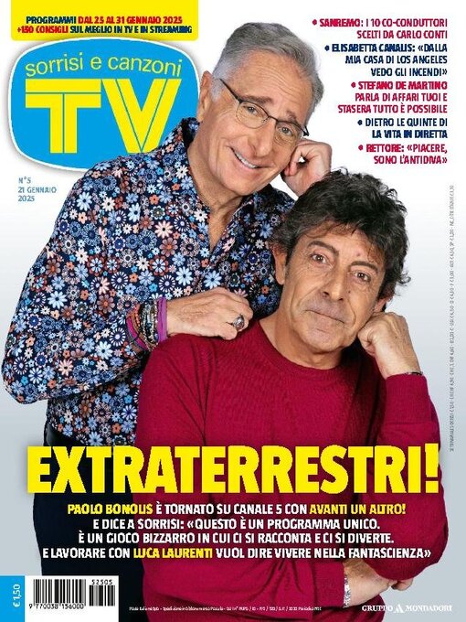 Title details for TV Sorrisi e Canzoni by Mondadori Media S.p.A., S.L.L. - Available